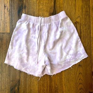 PacSun tie dye sweatshorts